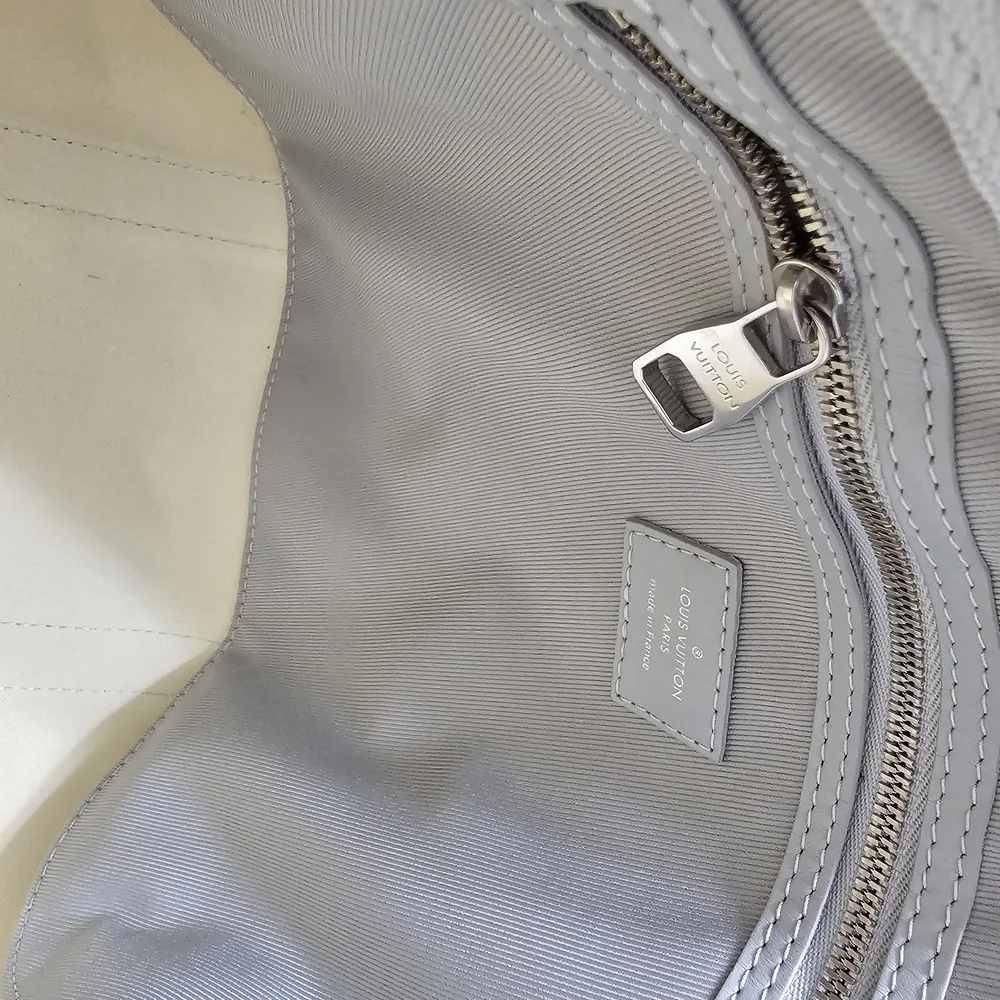 Louis Vuitton White Graphic Duffel Bag
